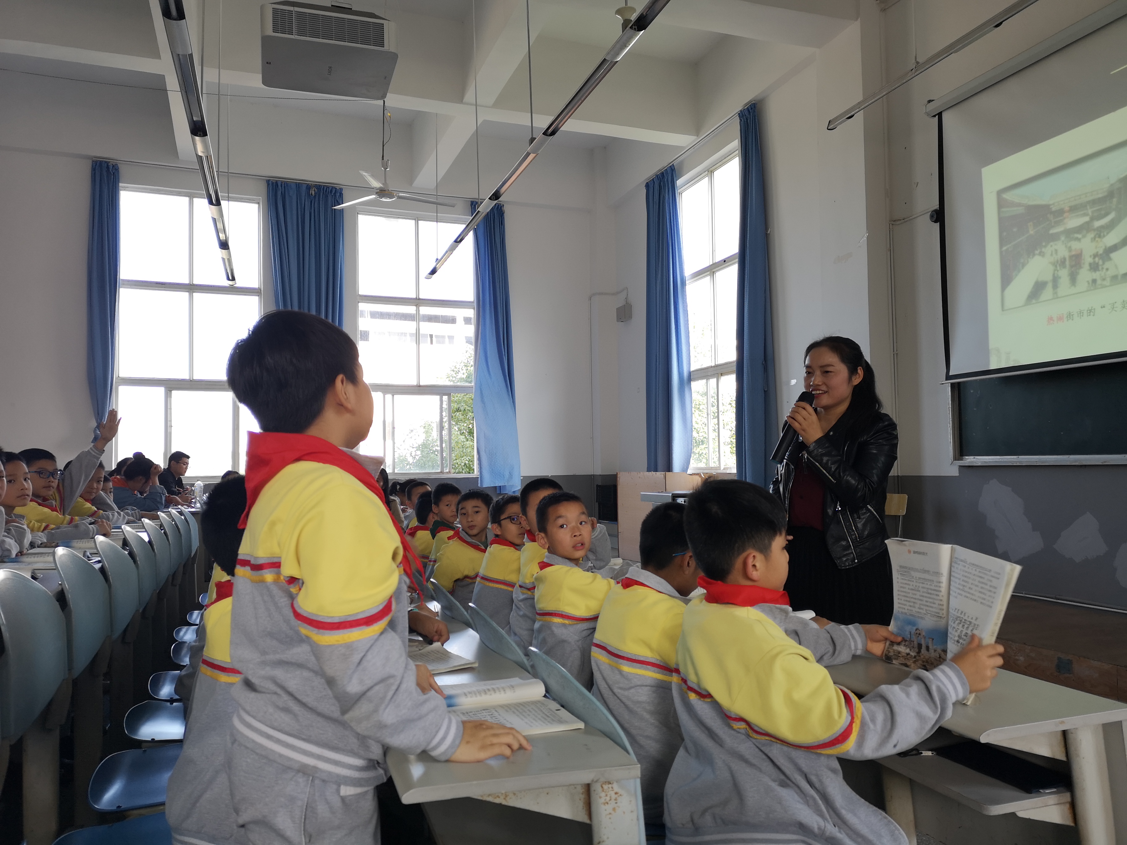 广安实验学校游怡赴我校献课3